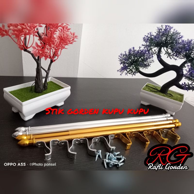 Stik Gorden pita kupu kupu Minimalis/Besi gorden jendela