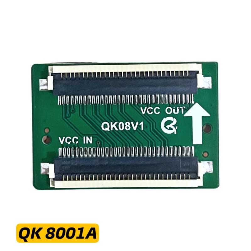 KONEKTOR HD VCC IN KIRI HD VCC OUT KANAN SHOCKET PANEL TCON HD 30 PIN  SOCKET MAINBOARD QK8001A