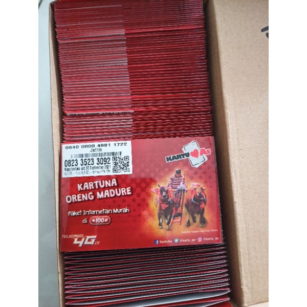 Kartu Perdana Telkomsel As Madura Sakti Telpon Sakti