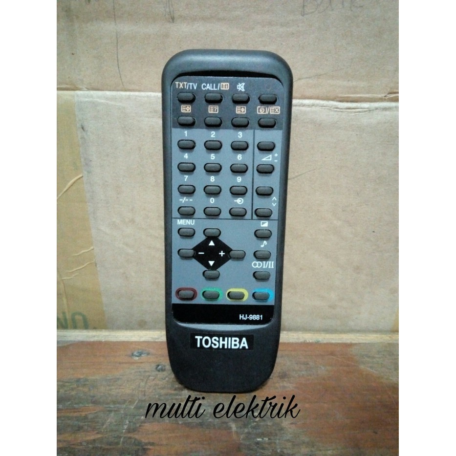 remote tv tabung toshiba