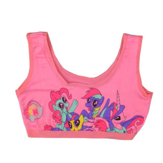 Bra BH Beha Kutang Miniset Anak Perempuan SD SMP Remaja ABG Littlepony Dasar Warna Mini Set Anak SD