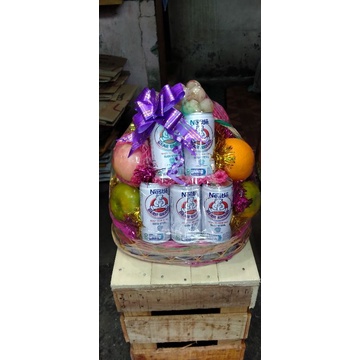 

parcel bear brand 5 dan buah