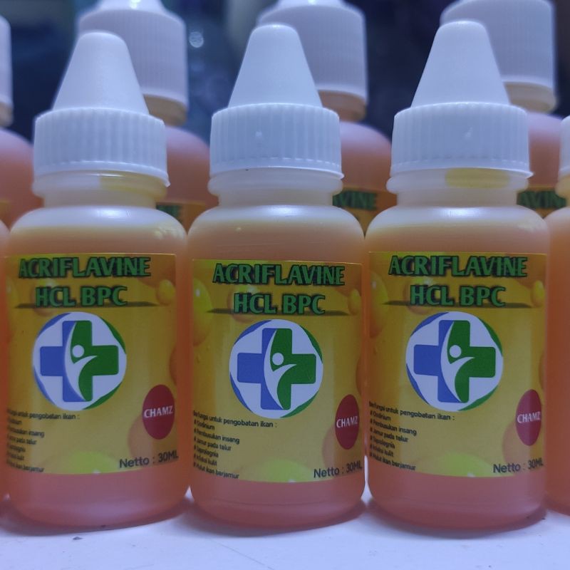 Acriflavine hcl bpc 100ml / Acriflavine hcl / Acriflavine / Obat ikan