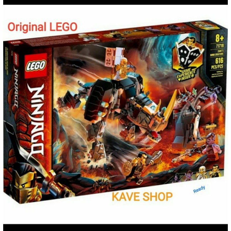 LEGO 71719 Ninjago : Zane's Mino Creature Board Game Adventure