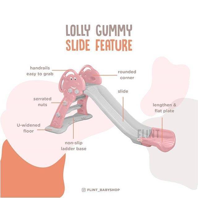 COBY slide sliding prosotan lolly gummy prusutan anak mainan