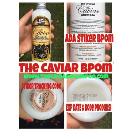 Shampo Caviar ( shampo kuda ) Original