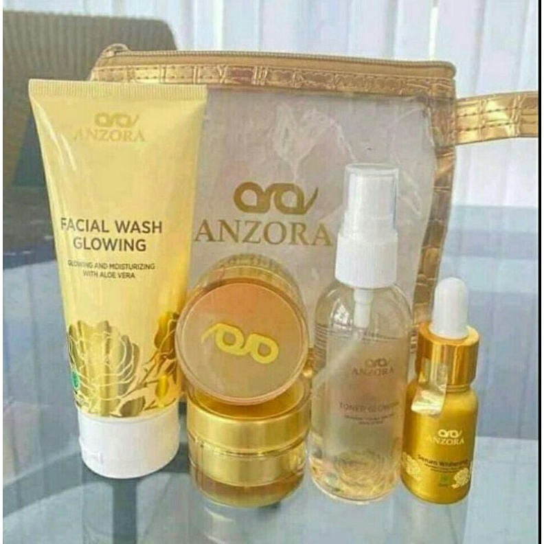 BISA COD CREAM ANZORA PAKET ACNE / PAKET GLOW