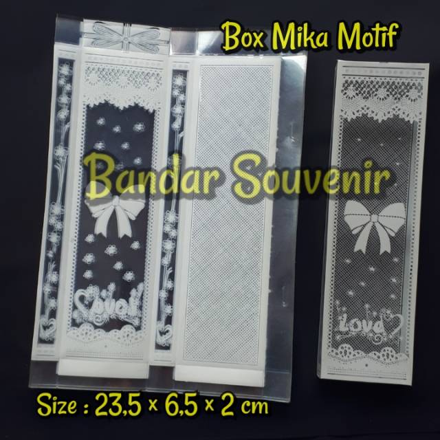 Isi 50 Lembar Mika Motif Centong