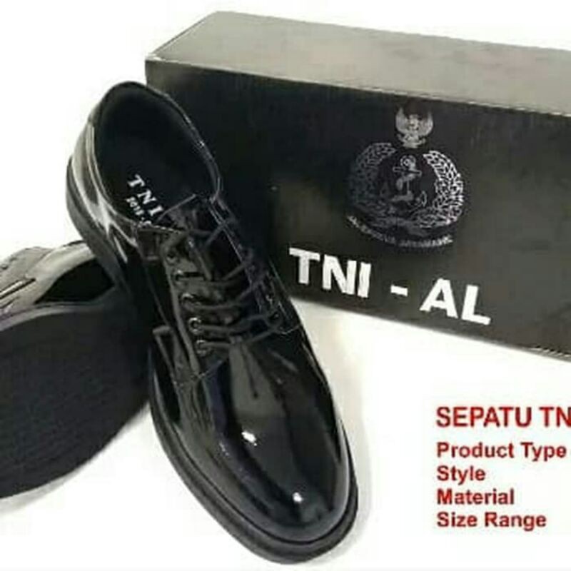 Sepatu PDH TNI AL