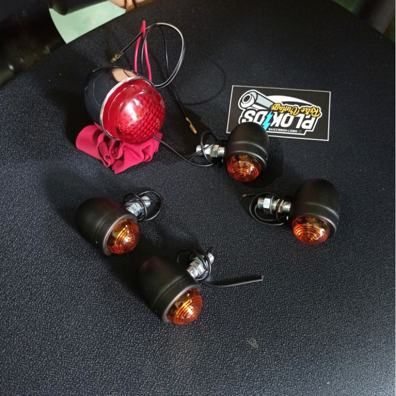 stoplamp japstyle dan sein japstyle  Lampu stop japstyle