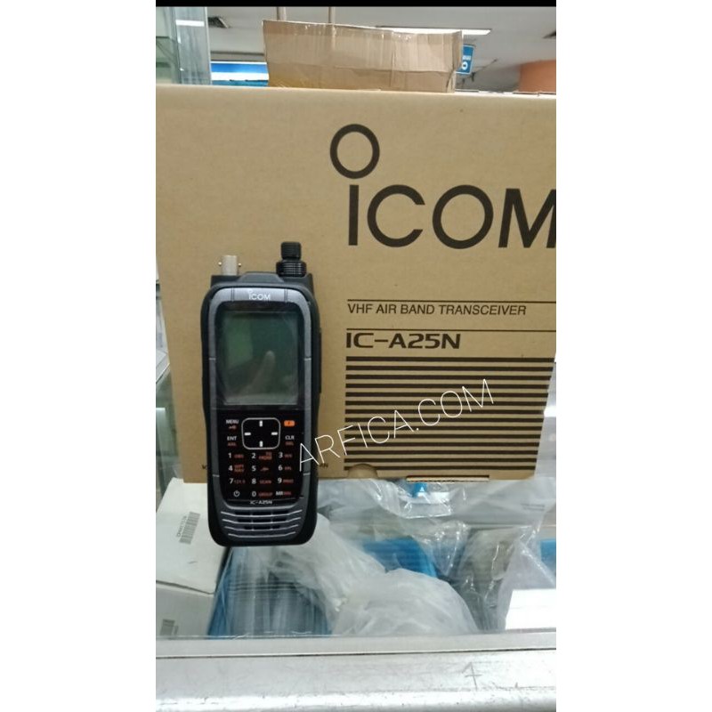 RADIO HT ICOM IC-A25N VHF AIR BAND TRANSCEIVER / HT ICOM IC A25N VHF AIR BAND ICOM A25N