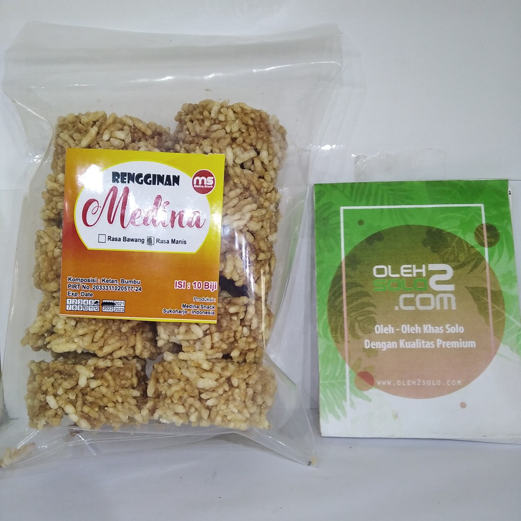 Rengginang Berkualitas MANIS MURAH RENYAH LEZAT Khas Solo