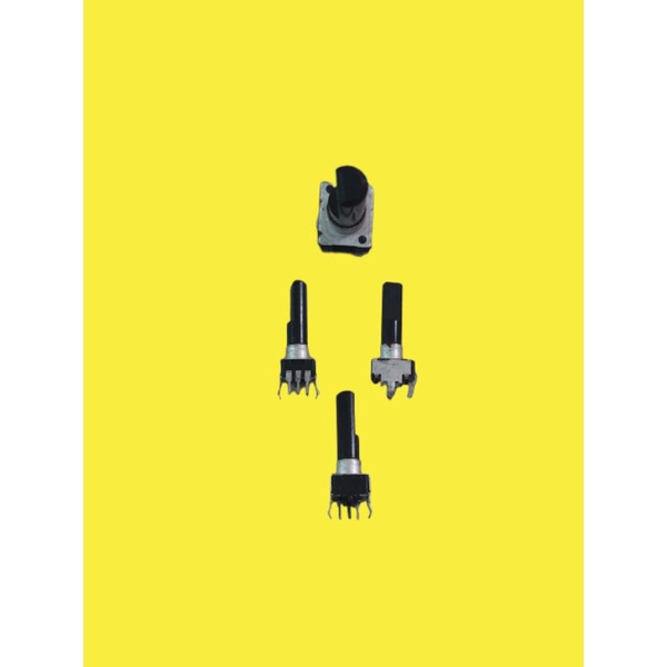 Potensio Potensiometer Segi Kotak Mixer Mono Kaki 3 Pin Tekuk 50K