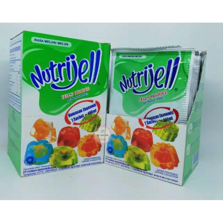 

Store Snack Nutrijell Rasa Melon 10 gram Free Packing