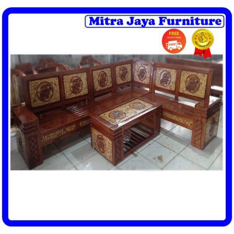 SOFA L SUDUT JATI