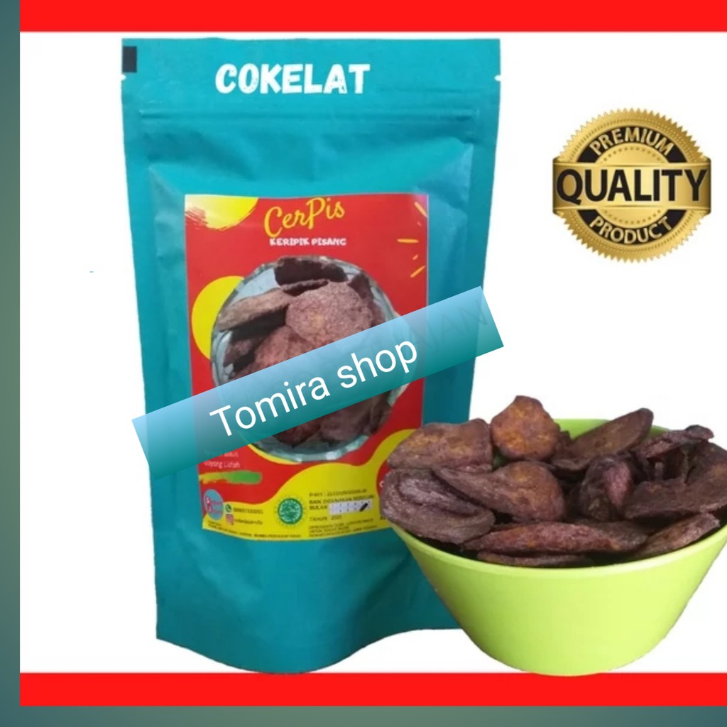 

keripik pisang rasa coklat