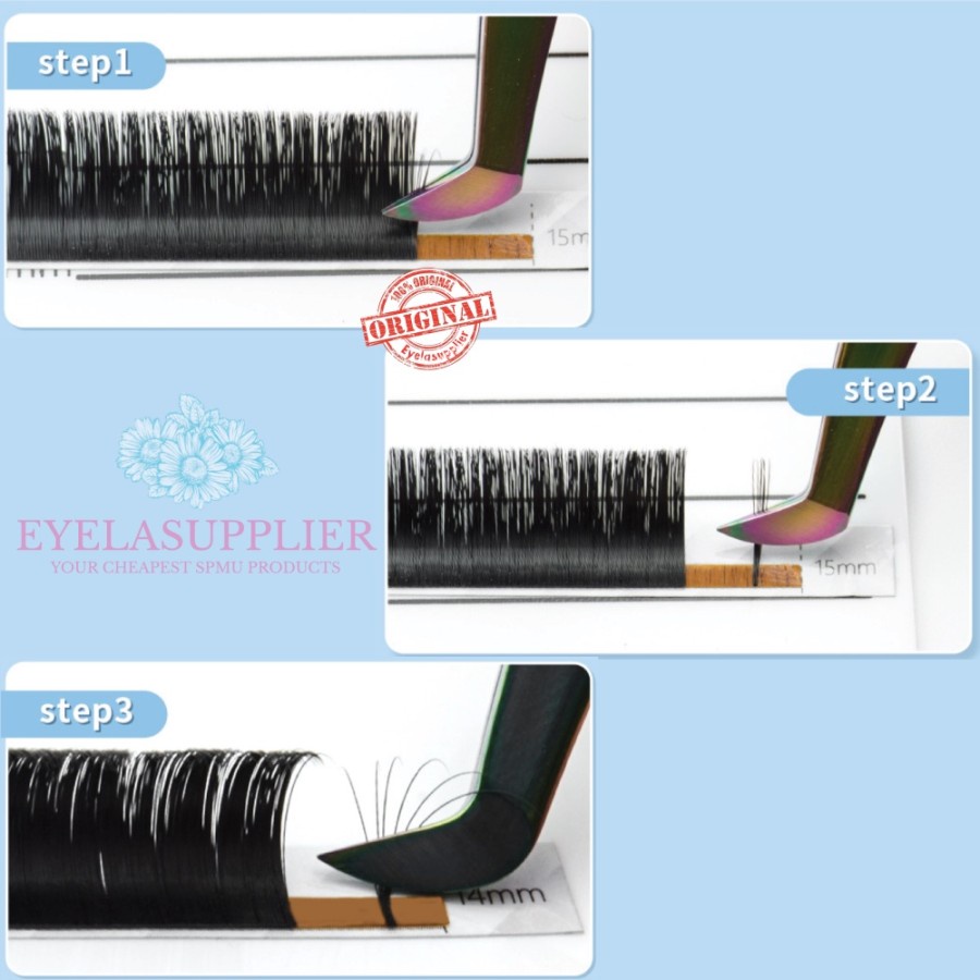 NAGARAKU AUTO FAN LASHES FAST FANNING EYELASH EXTENSION