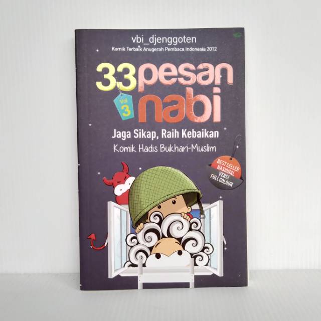 Buku 33 pesan nabi volume 3 buku komik islami Penerbit ufuk