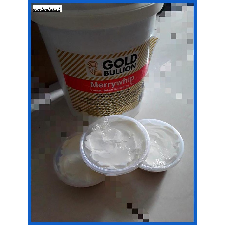 

Rettubagetnem- Merry Whip, Mentega Putih, Shortening, Butter Cream Repack Box 250Gram - Tanpa Bubble