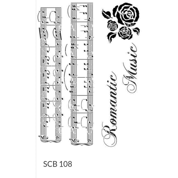 

Calambour Stencil Size 32.5 x 40 cm - SCB 108