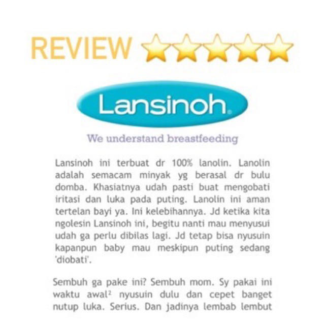 *FRAULEINCO* Lansinoh HPA Lanolin Nipple Cream 10ml 40ml