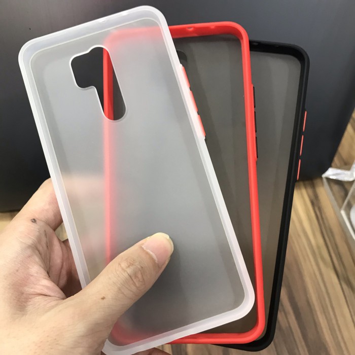 PREMIUM HYBRID CASE BLACK DOVE ANTI PECAH FOR XIAOMI REDMI 9