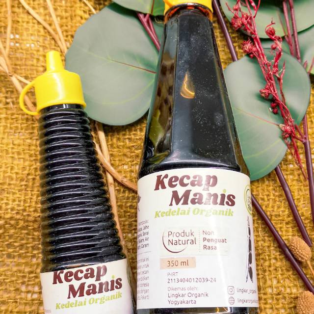 

Kecap Manis Sehat 350ml Lingkar Organik Non MSG