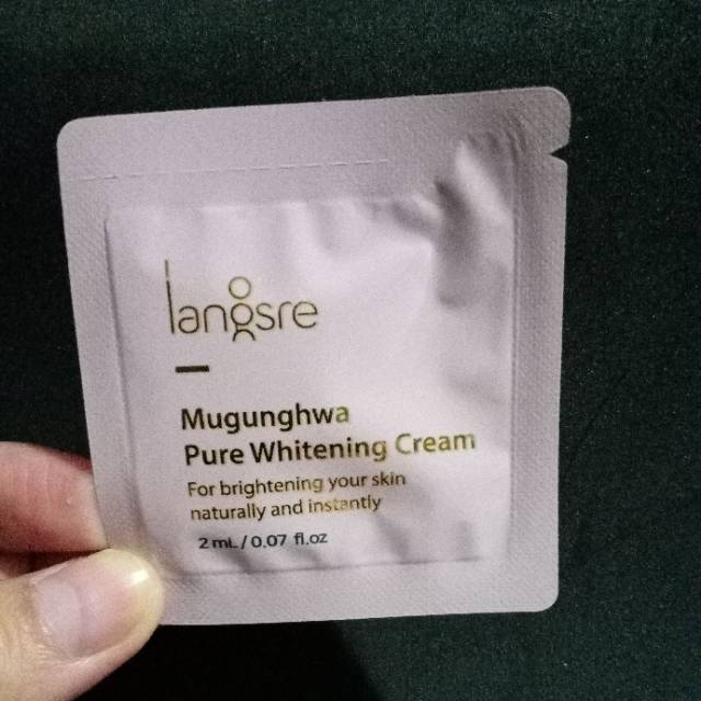 Langsre mugunghwa pure whitening cream Sample