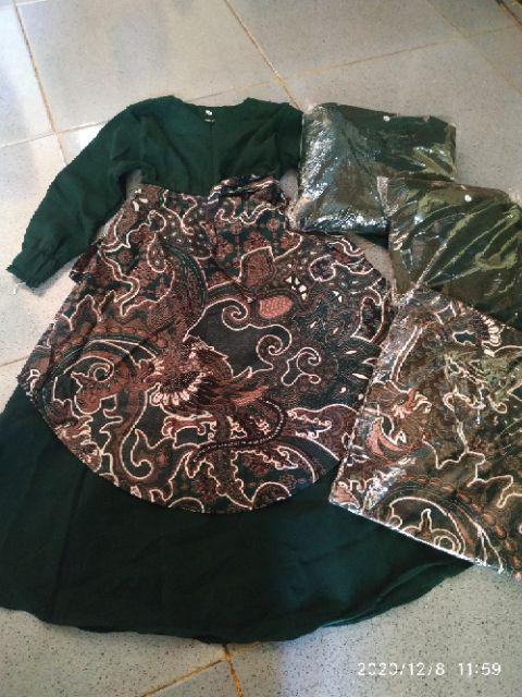 Baju Couple Keluarga | Baju Sarimbit Keluarga | Couple Termurah | Couple Modern Cod | Wolfis Ijo