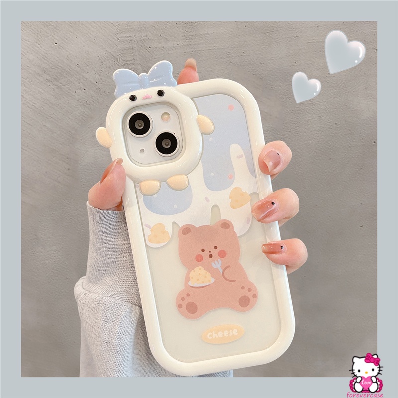 Soft Case TPU Motif Kelinci Beruang Untuk Samsung A51 A52s A50s A13 A03 A12 A32 A22 A23 A53 A52 A73 A02s A50 A03s A21s A71 A11 A33