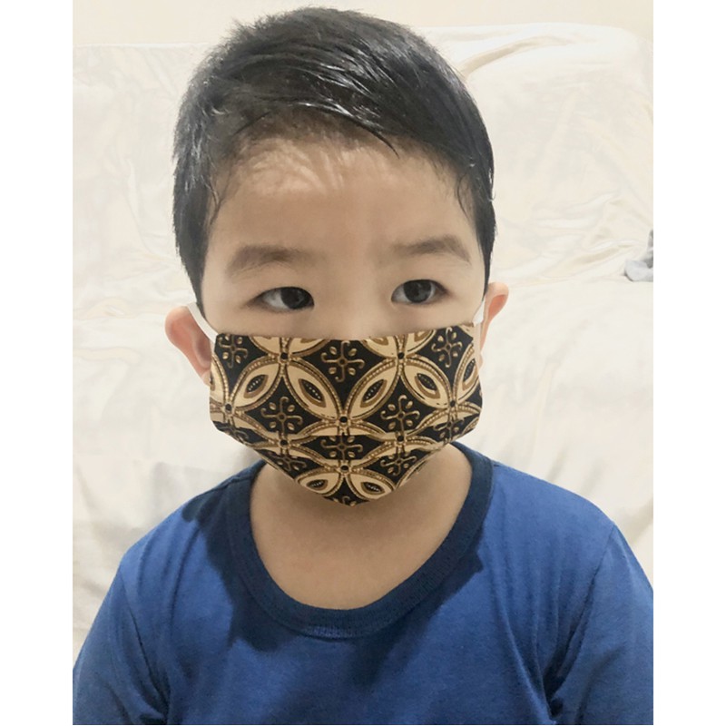 MASKER KOTAK ANAK / MASKER ANAK 2 LAPIS ISI TISSUE / MASKER BAYI / MASKER BALITA / MASKER ANAK KECIL