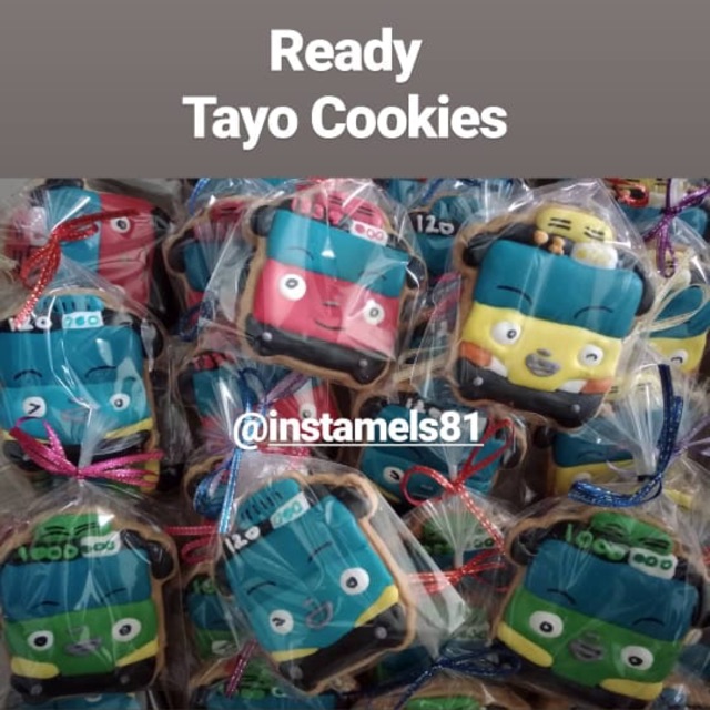 

READY!! Tayo cookies BUKAN mini