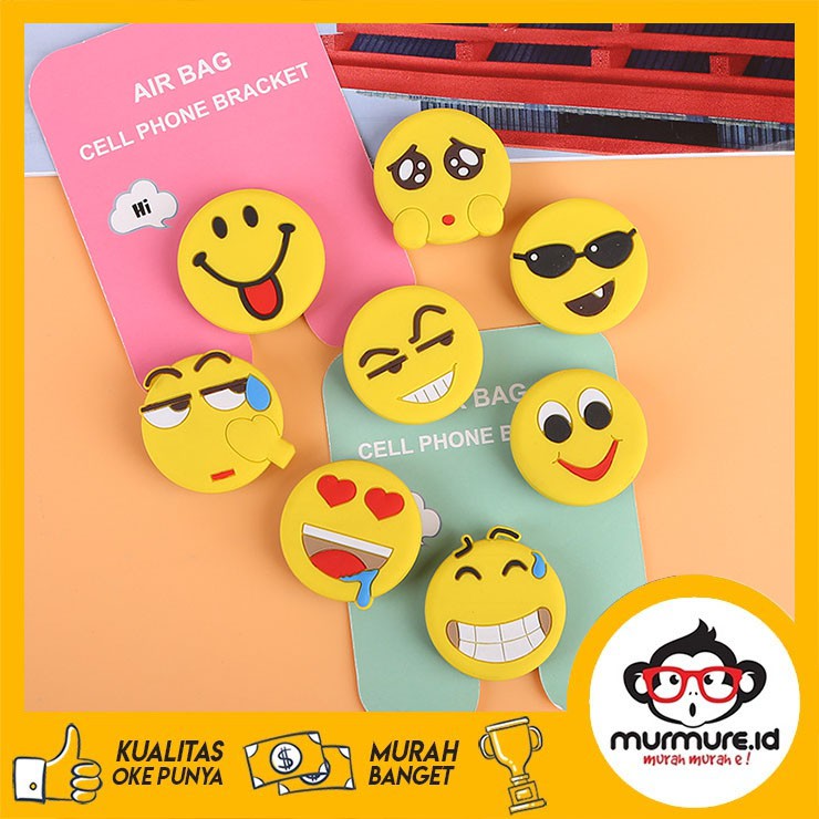 MURMURE.ID | #PART 3# POPSOCKET KARAKTER POP SOCKET EMOJI HP004-1
