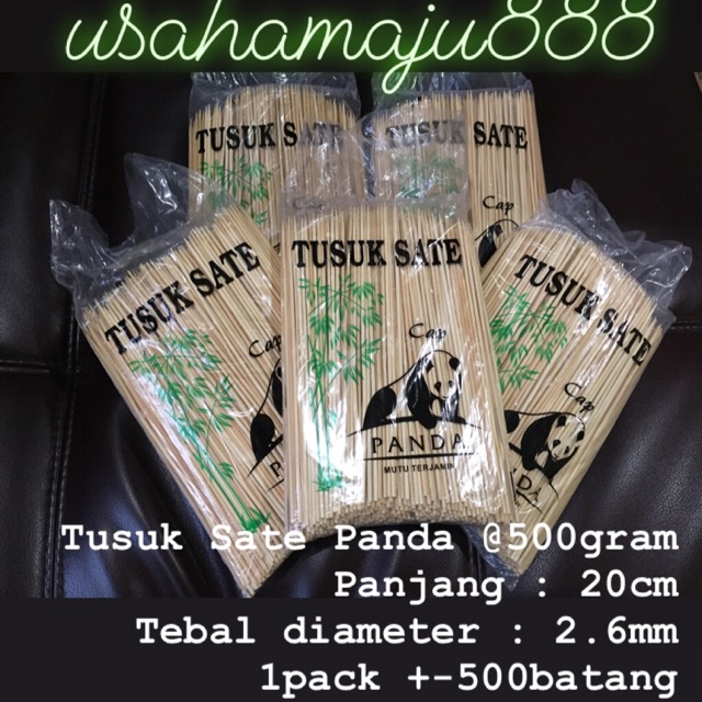 Jual Tusuk Sate Panda Import 500gram Shopee Indonesia