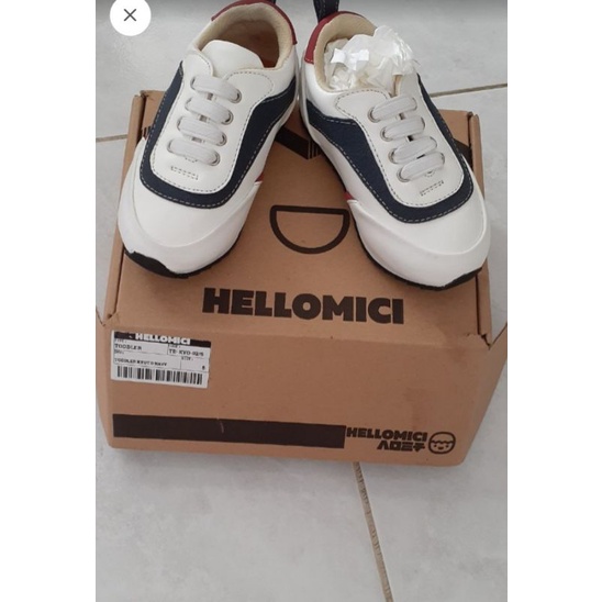 HELLO MICI sepatu anak laki- laki toddler shoes kyoto navy