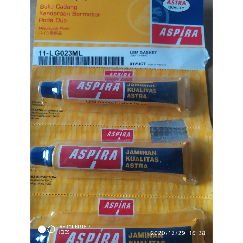 

Lem gasket aspira