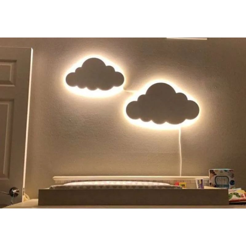 Lampu awan,lampu hias,lampu tidur,lampu aesthetic ,hiasan dinding