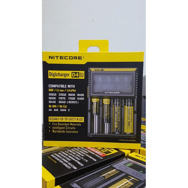 Nitecore D4 Bergaransi, Charger Nitecore D4, Nitecore D4 Terlaris