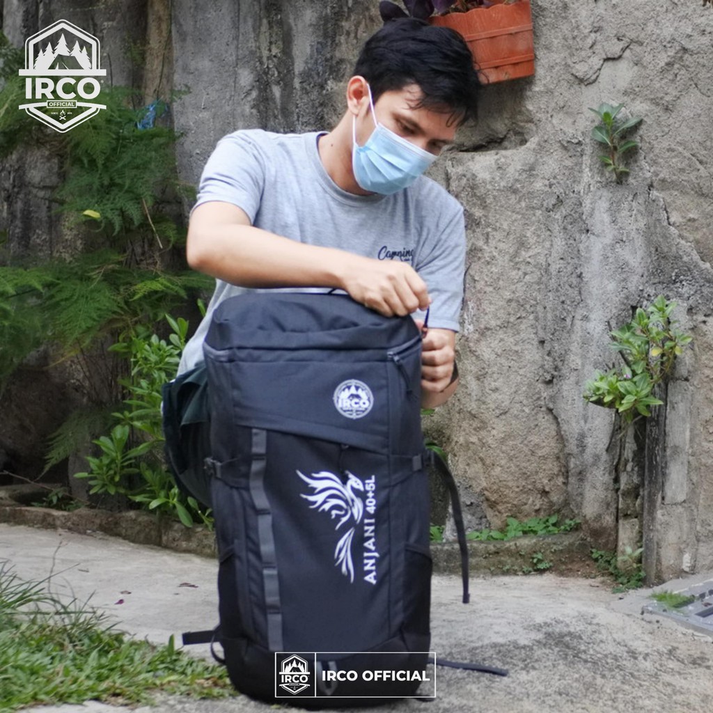 Tas Gunung Carrier 40L FREE Rain Cover - Ransel Outdoor Hiking - Ultralight Backpack