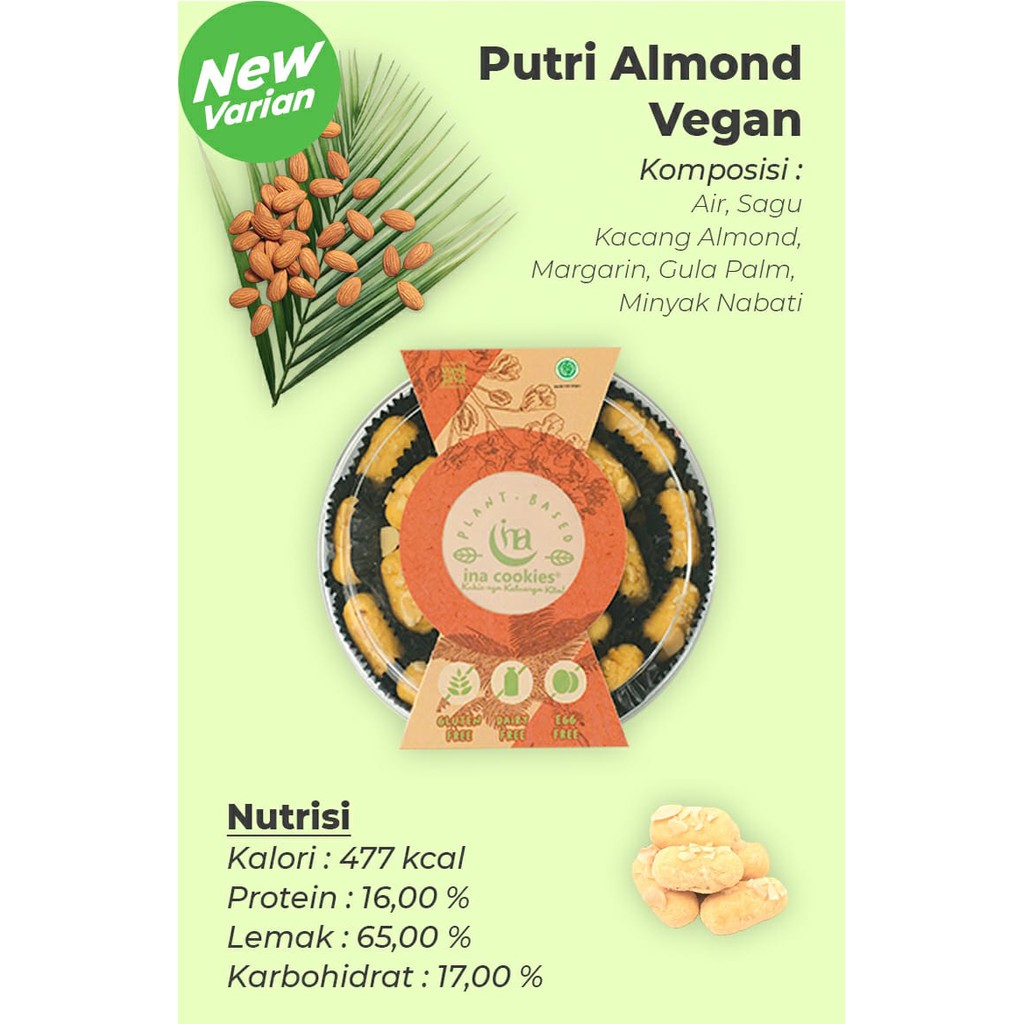 

Putri Almond Vegan