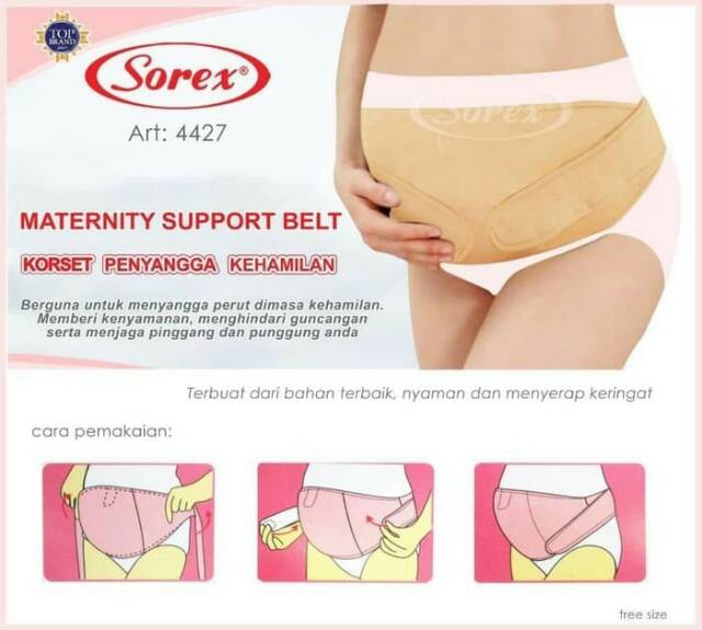 SOREX KORSET PENYANGGA KEHAMILAN - SOREX BELT IBU HAMIL