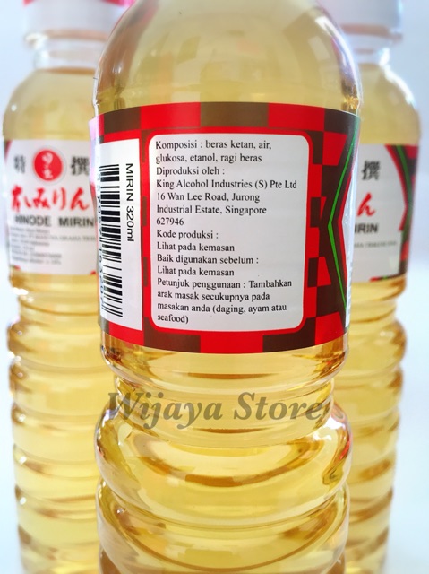 Hinode Mirin 320ml ( Arak Masak Jepang )