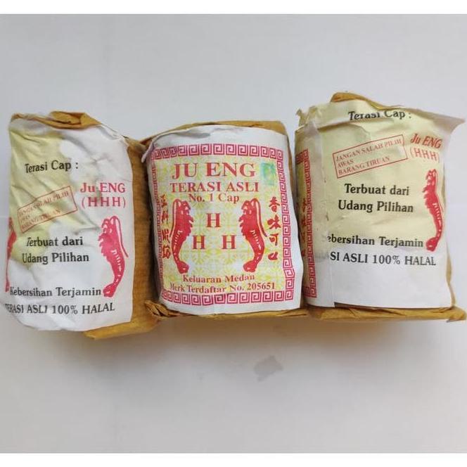 

Terasi Ju Eng Terasi Asli No. 1 cap HHH - Ju Eng Terasi Medan - 1 Pcs