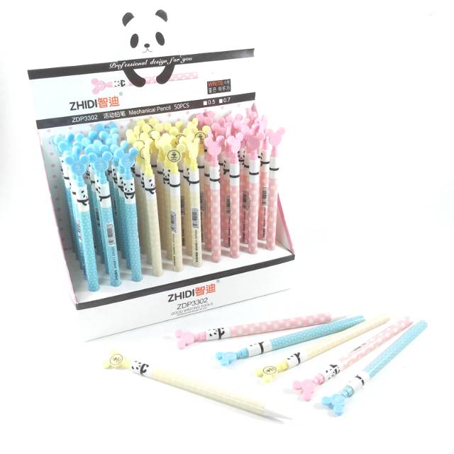 

Pensil mekanik lucu panda