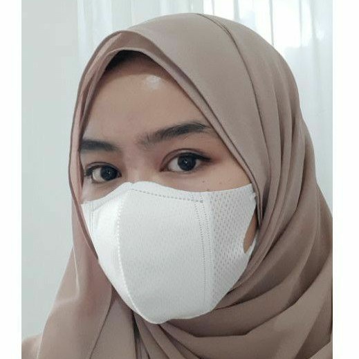 Masker Duckbill Warna Warni Hijab Import Dewasa 3ply Earloop Disposable Wanita Pria Cewek Cowok Medis Headloop 3D Protective Mask Fashion Murah Grosir COD TOKO92