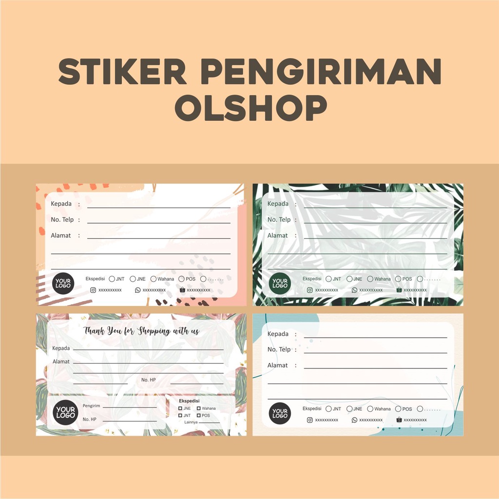 

Label Pengiriman Olshop Stiker Pengiriman Olshop Custom Murah Print Cetak Cepat