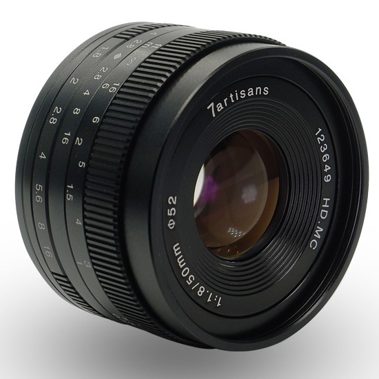 7Artisans 50mm f1.8 For Fujifilm X-Mount