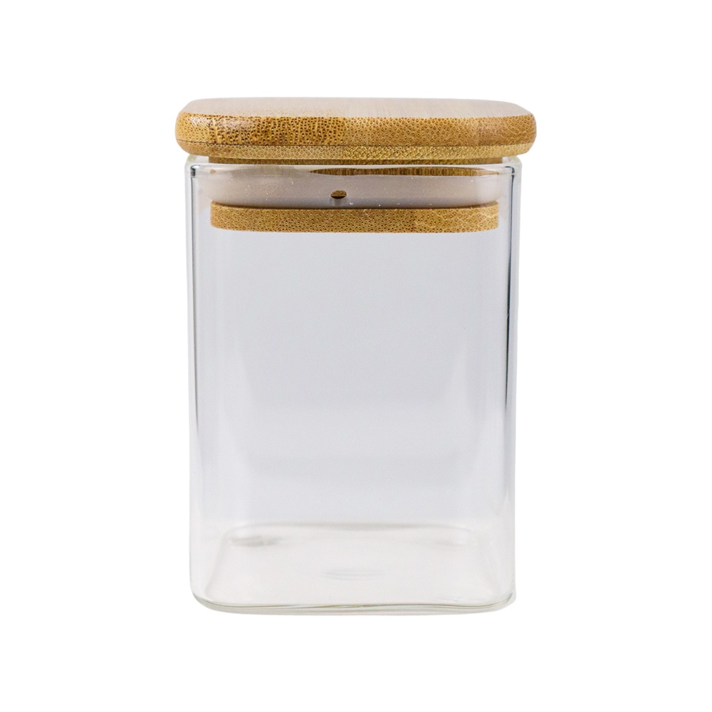 Toples Kaca Penyimpanan Makanan Glass Storage Jar 230ml - HC1019