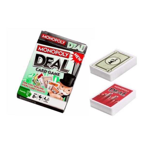 Monopoly Deal Card Game / Mainan Monopoli Anak