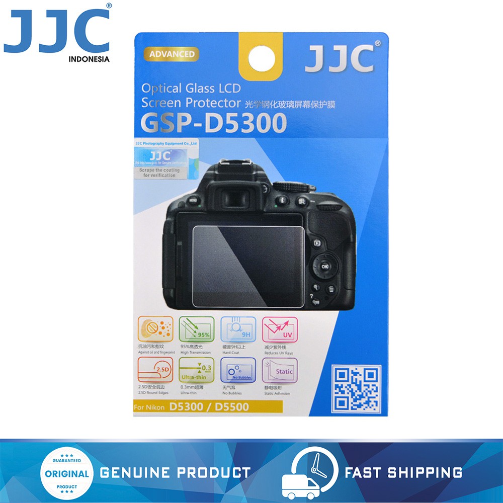 Ultra-thin LCD Screen Protector for NIKON D5300 / D5500 / D5600